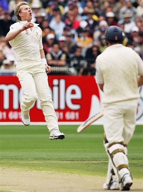 Brett Lee Is Aghast At Passing Andrew Strauss S Outside Edge