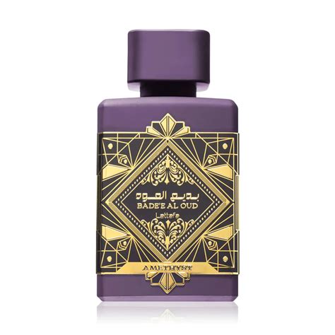 Badee Al Oud Amethyst Lattafa Eau de Parfum Perfume Árabe 100ml