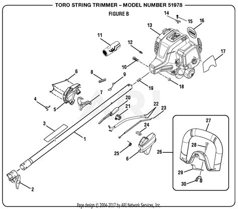 Homelite 51978 18 In Gas Trimmer Straight Shaft 314000001 And Up Parts