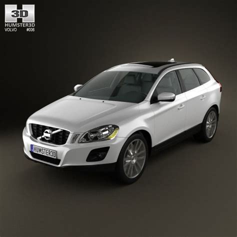 Volvo Xc60 2009 3d Modell 129 Max 3ds Obj Fbx Ma Lwo C4d Free3d