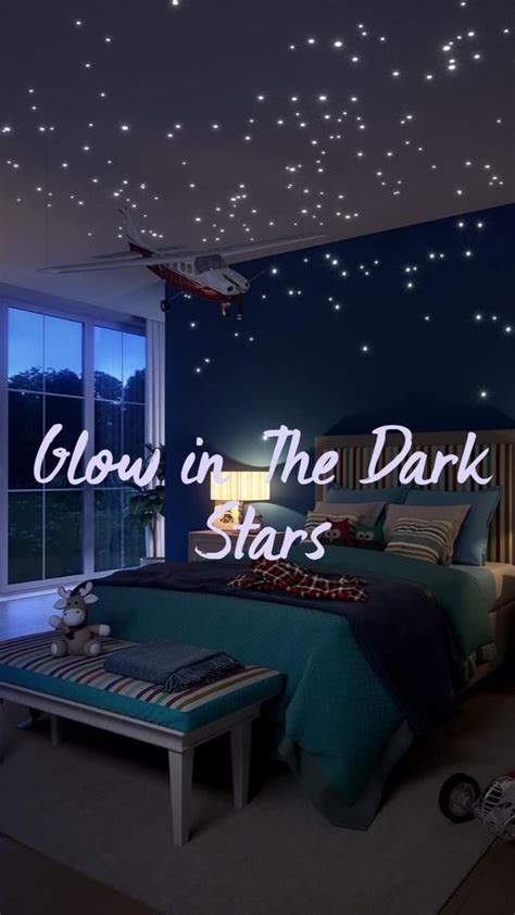 Glow in The Dark Stars Wall Stickers | Star wall, Dark star, Diy wall decor