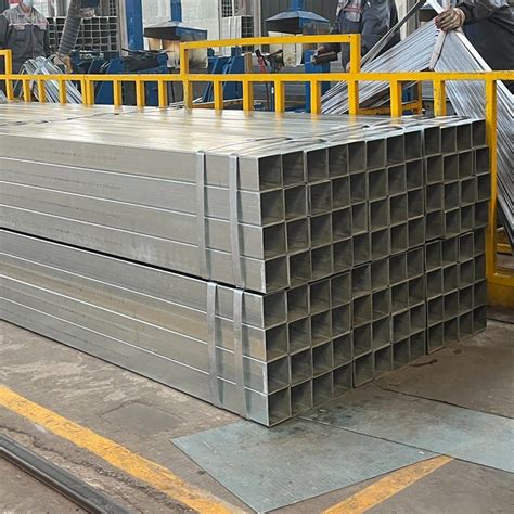 Hot Selling Galvanized Steel Square Pipe Dx51d Z40 Gi Steel Rectangular Tube And Pipes China
