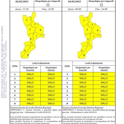 Maltempo Allerta Gialla In Calabria Prorogata Anche Per Oggi 3 Maggio