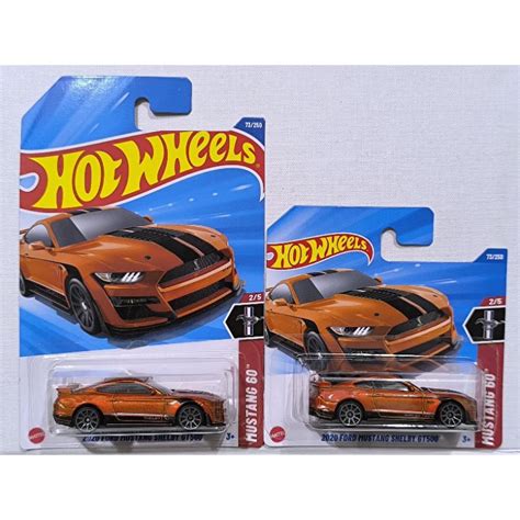 Hot Wheels Ford Mustang Shelby Gt Case C D Shopee Malaysia