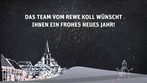 Neujahr Feuerwerk Rewe Koll Ohg Youtube