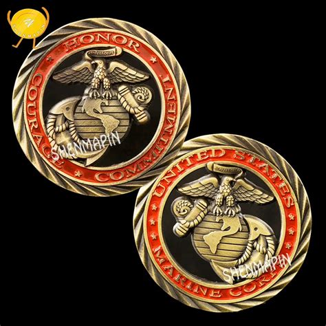 United States Marine Corps Commemorative Coin Honor Courage Commitment