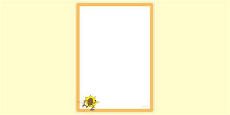 FREE Simple Coffee Bean Page Border Page Borders Twinkl