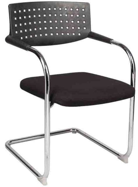 Metal Black Visitor Chair Vf Yf At Rs In Mumbai Id