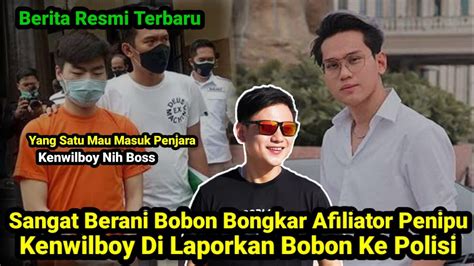 Bobon Santoso Tantang Semua Afiliator Trading Penipuan Indra Kenz