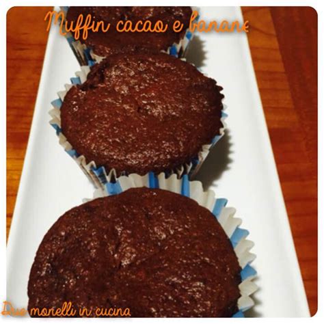 Muffin Cacao E Pere Due Monelli In Cucina