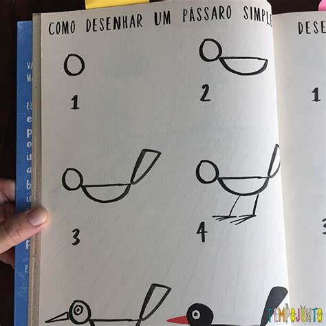 Como Desenhar Um Passaro - Dica de hoje: como desenhar um pássaro - Tempojunto | Aproveitando cada ...