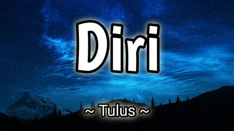 Diri Tulus Lirik Cover Youtube