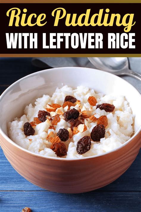 Rice Pudding With Leftover Rice Recipe Rice Pudding Leftover Rice Cooking Recipes Desserts