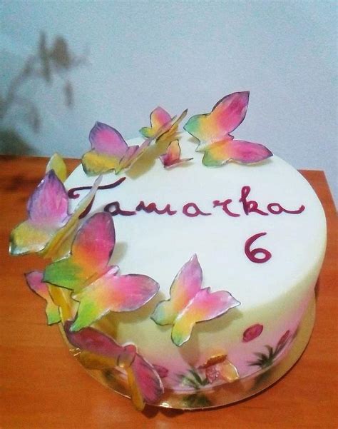 Butterflies Decorated Cake By Ellyys Cakesdecor