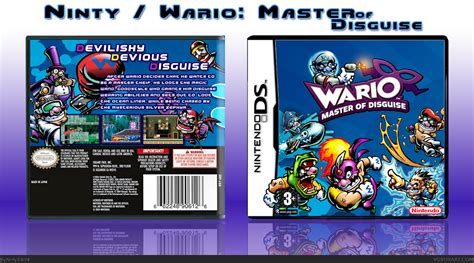 Wario : Master of Disguise Nintendo DS Box Art Cover by Ninty