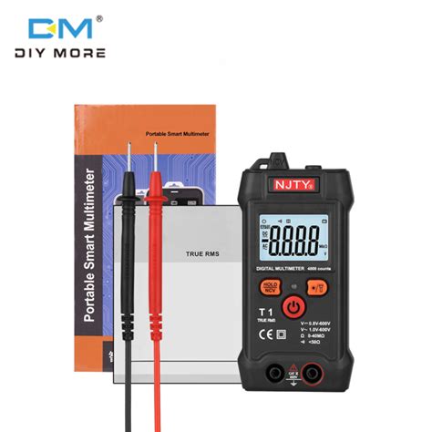 Diymore Njty T Digital Multimeter Counts Auto Range Trms Ac Dc