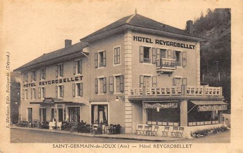 CPA 01 SAINT GERMAIN DE JOUX HOTEL REYGROBELLET EBay