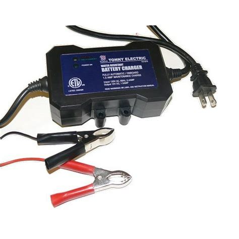 12V 12 Volt (1 Bank) On Board Battery Charger Waterproof NEW!, Fully ...