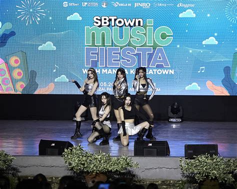 포토 엑신 실력파 5인조 걸그룹 Sbtown Music Fiesta With Manila Korea Town