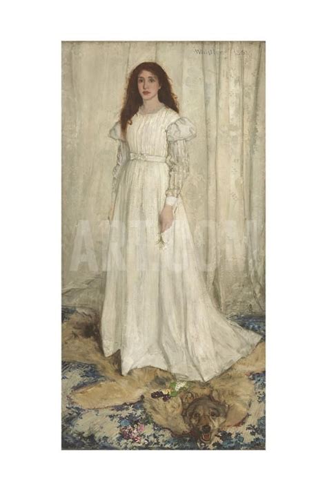 Symphony In White No 1 The White Girl 1862 Giclee Print James