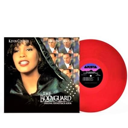 Whitney Houston The Bodyguard Original Soundtrack Album RED Vinyl