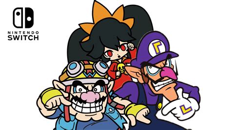 Warioware Waluigi