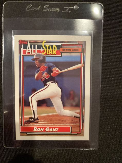 Topps All Star Ron Gant For Sale Online Ebay