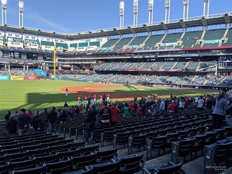 Detailed Section Guide and Seating Chart for Progressive Field 24
