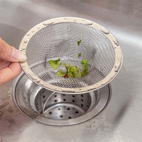 Mesh Sink Strainer Drain Sink Filter Plastic Silicone Kitchen Food Rice