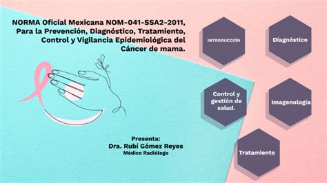 NORMA Oficial Mexicana NOM 041 SSA2 2002 Para la prevención