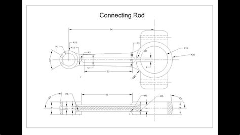 Piston Rod Drawing