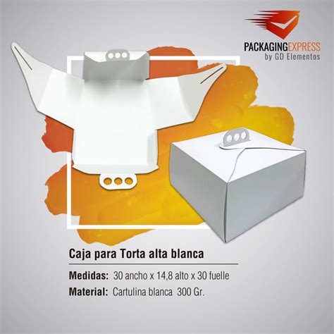 Cajas Para Tortas Altas Grandes