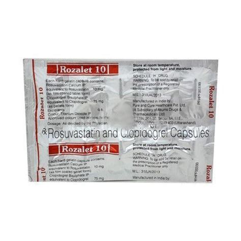 Clopilet A 150 Tablet Dosagestrength 100 Mg At Rs 84stripe In