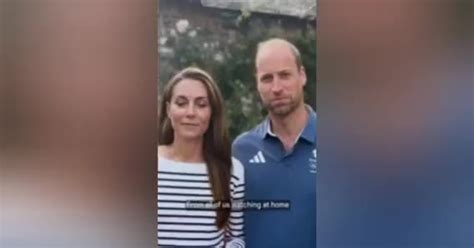 Kate Middleton E William Il Video Messaggio Per Gli Atleti Inglesi