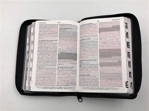 Biblia Compacta De Promesas Con Cierre RV1960 Imit Piel Negro Con