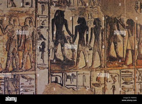 Ancient Egyptian hieroglyphs at the Children's Museum at Indianapolis, Indiana Stock Photo - Alamy