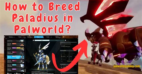 How To Breed Paladius In Palworld Palworld Gaming