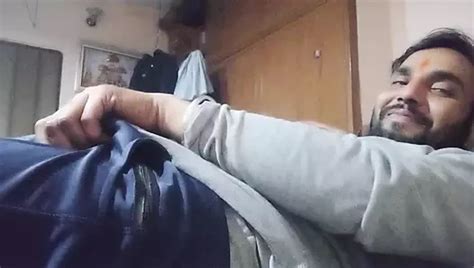 Indian Desi Man Show Enjoy With Live Show And Pakistani Dad Arab Daddy Uncle Daddy Oldman Gay