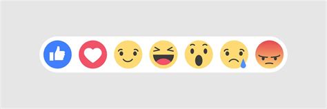 Facebook Emojis Vector Images Over