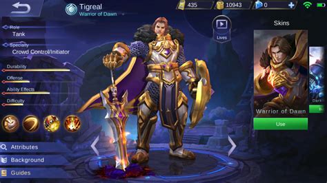 Mobile Legends Tigreal S Skills And Abilities Guide Levelskip