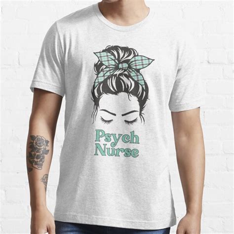 Psych Nurse Messy Bun Psychiatric Nurse Life Mental Health Nurse