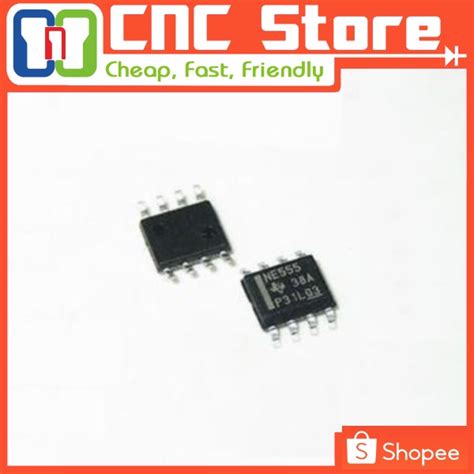 Jual ICS 0034 NE555 SOP8 SOP 8 SMD 555 CLOCK TIMER OSCILLATOR IC