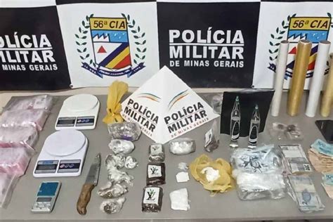 Batida policial faz prisões e apreensão de drogas no bairro Santa Luzia