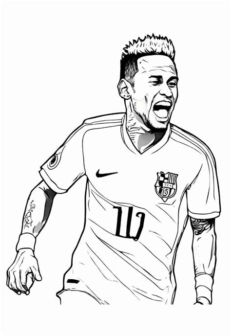 Foto Do Neymar Para Desenhar