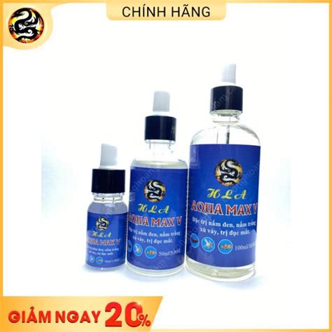 Chính Hãng Thuốc Trị Bệnh Cá Cảnh Aqua Max V 10ml Điều Trị Nấm Đen