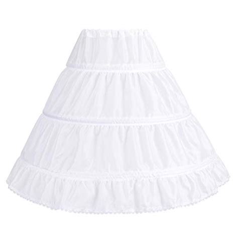 Abafip Jupon Cerceaux Pour Filles Jupe Crinoline Avec Cordon De