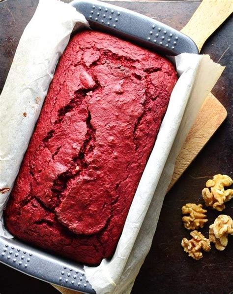 This Wholemeal Quick And Easy Beetroot Bread With Walnuts Is Nutritious Dairy Free And Can Be