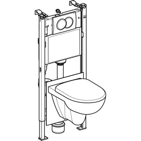 Geberit Set Elemenata Za Konzolni Wc Duofix Cm Sa Delta