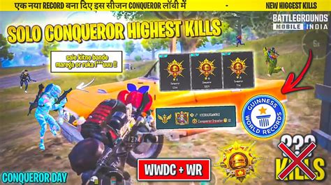 😤 Day 7🇮🇳 Conqueror • My New Kill Record Of C5s14 Against Conquerors