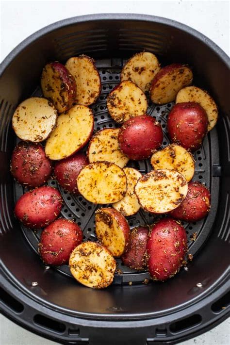 Crispy Air Fryer Potatoes Fit Foodie Finds